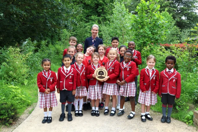 🌿 Big congratulations to New Hall School for earning the Platinum Green Tree Schools Award from Woodland Trust! 👏 Pupils planted trees, created wildflower zones & championed sustainability across campus. 🌱